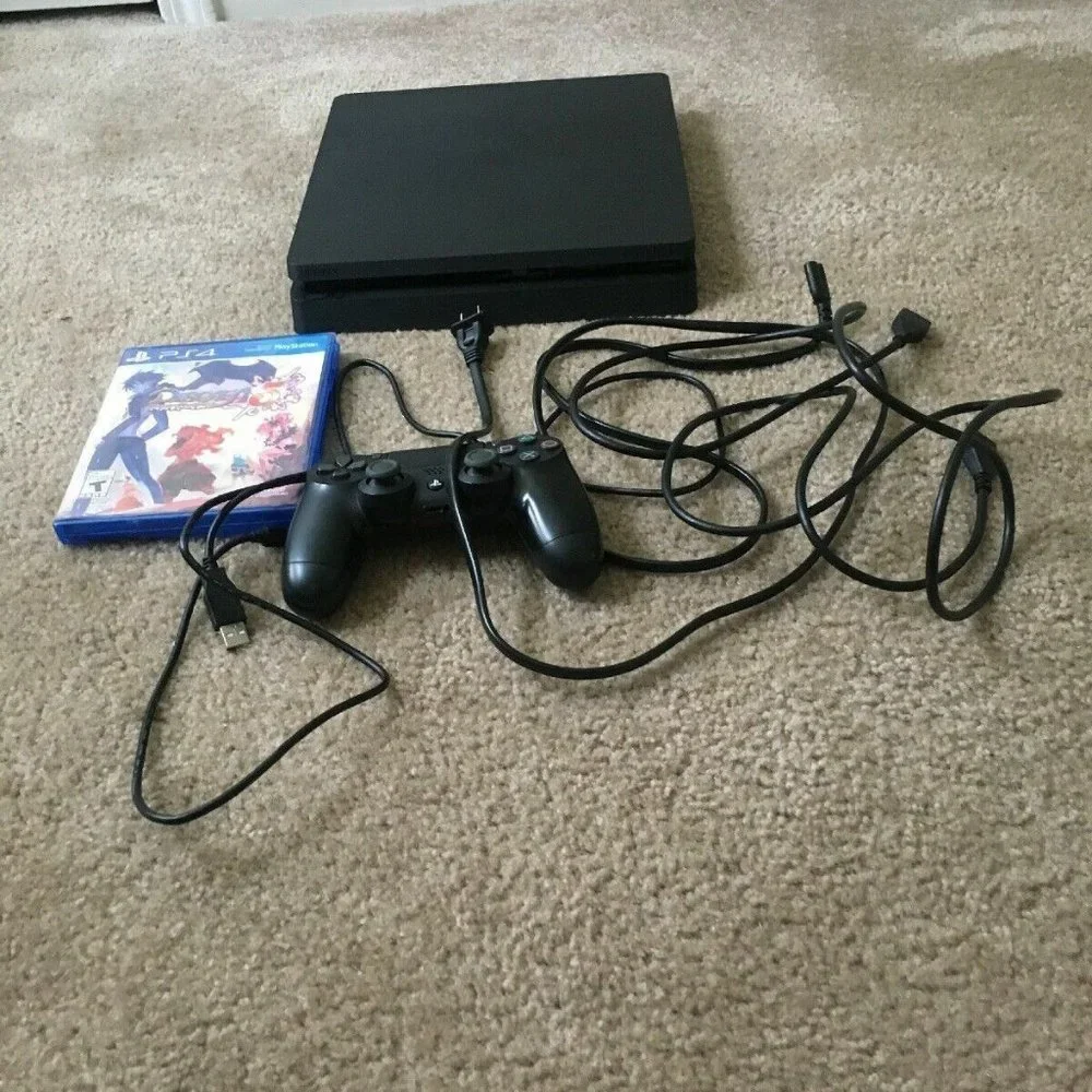 Sony PlayStation 4 Slim 500GB Console Bundle With 1 Controller & 1 Video…